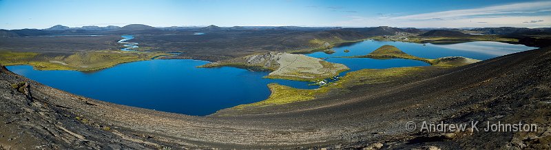 0811_7D_7694-96 Panorama Medium.jpg - Lake and mountain panorama in the Vatnaoldur region, Iceland.